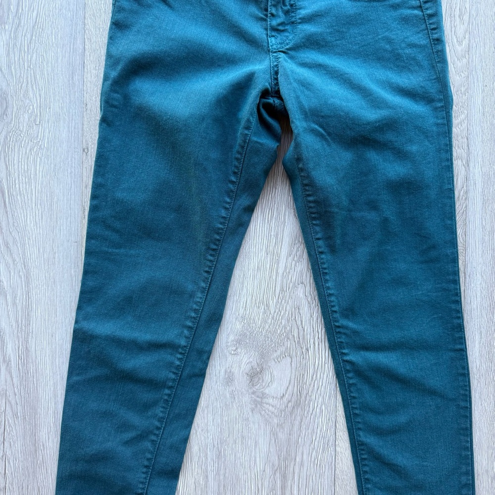 Flying Monkey Skinny Teal Denim Jeans - Picture 6 of 16